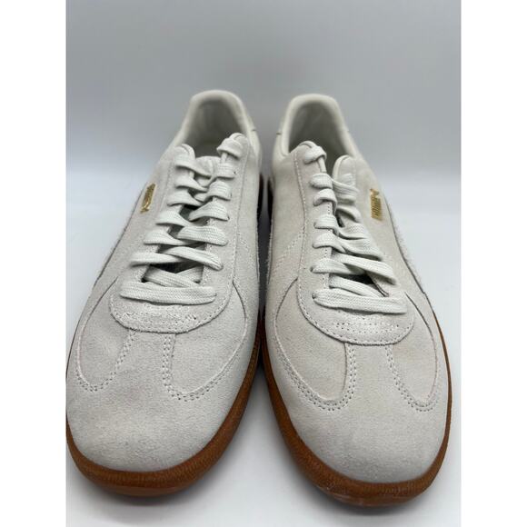 Puma Low-Top Army Trainer Bonanza Beige Suede 381228-01 Men\'s Size 12
